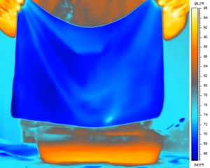 Cooling towel test