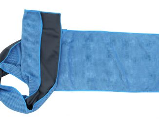 cooling towel blue