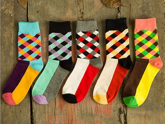 Suits trend socks