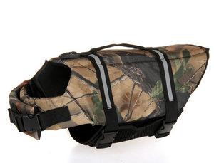 Training Dog Life Vest Camouflage