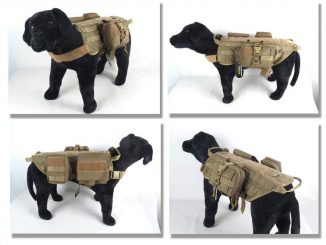Dog tactical vest